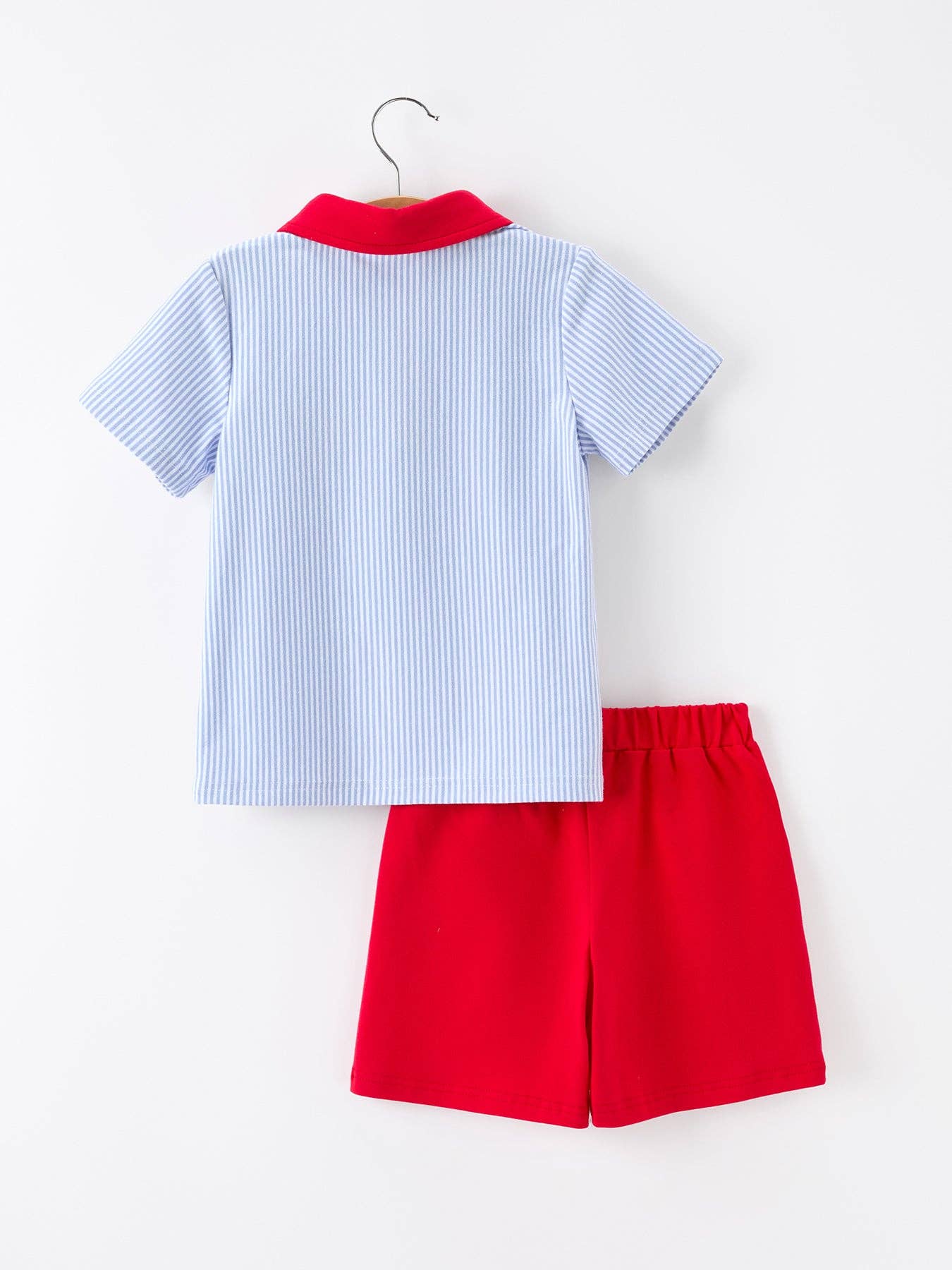 Boys Apple Polo Short Set
