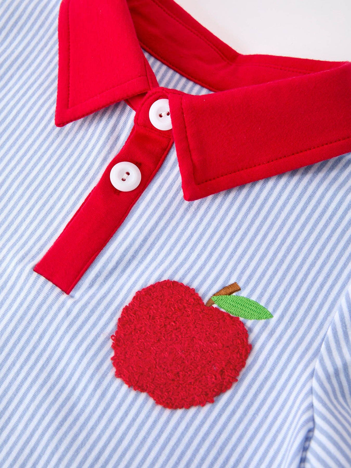 Boys Apple Polo Short Set