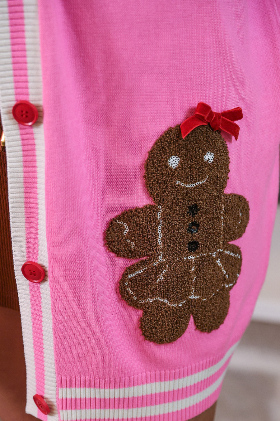 Ginny The Gingerbread Cardigan